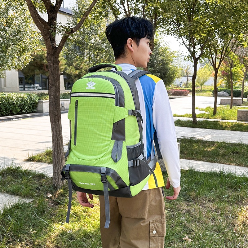 ActiveGo Rucksack mit großem Fassungsvermögen zum Wandern und Klettern, Herrenrucksack (60 l), Damen-Reiserucksack, Outdoor-Kletterrucksack_voghion.com