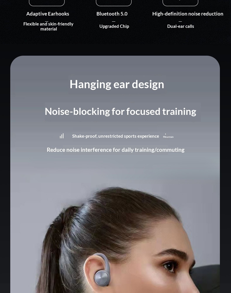 Bron Fabrikant Lever TWS Wirels Sports J92 Bluetooth Binaural Stereo Hangend Oor Digitaal Display Hardlopen_voghion.com