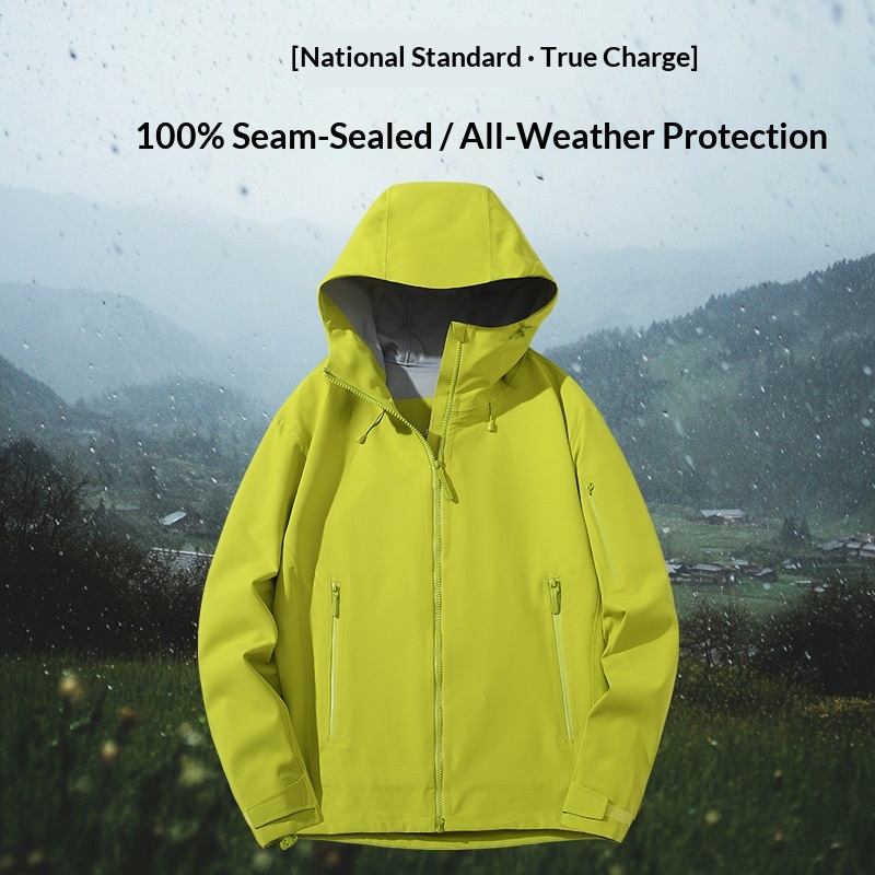 ActiveGo Spring And Autumn Full Heat-Sealed Outdoor Cycling Sports Mountaineering Fishing Versatile Waterproof Single-Layer Coat_voghion.com