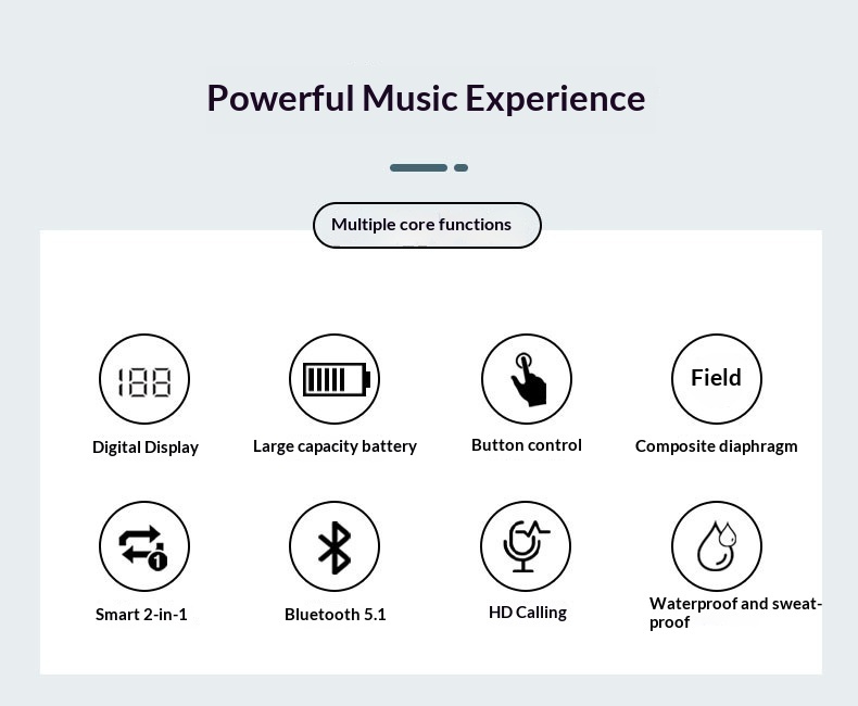 Mini coche deportivo con tecnología Bluetooth inalámbrica negra y duración de espera ultralarga, ideal para negocios y de gran venta transfronteriza._voghion.com