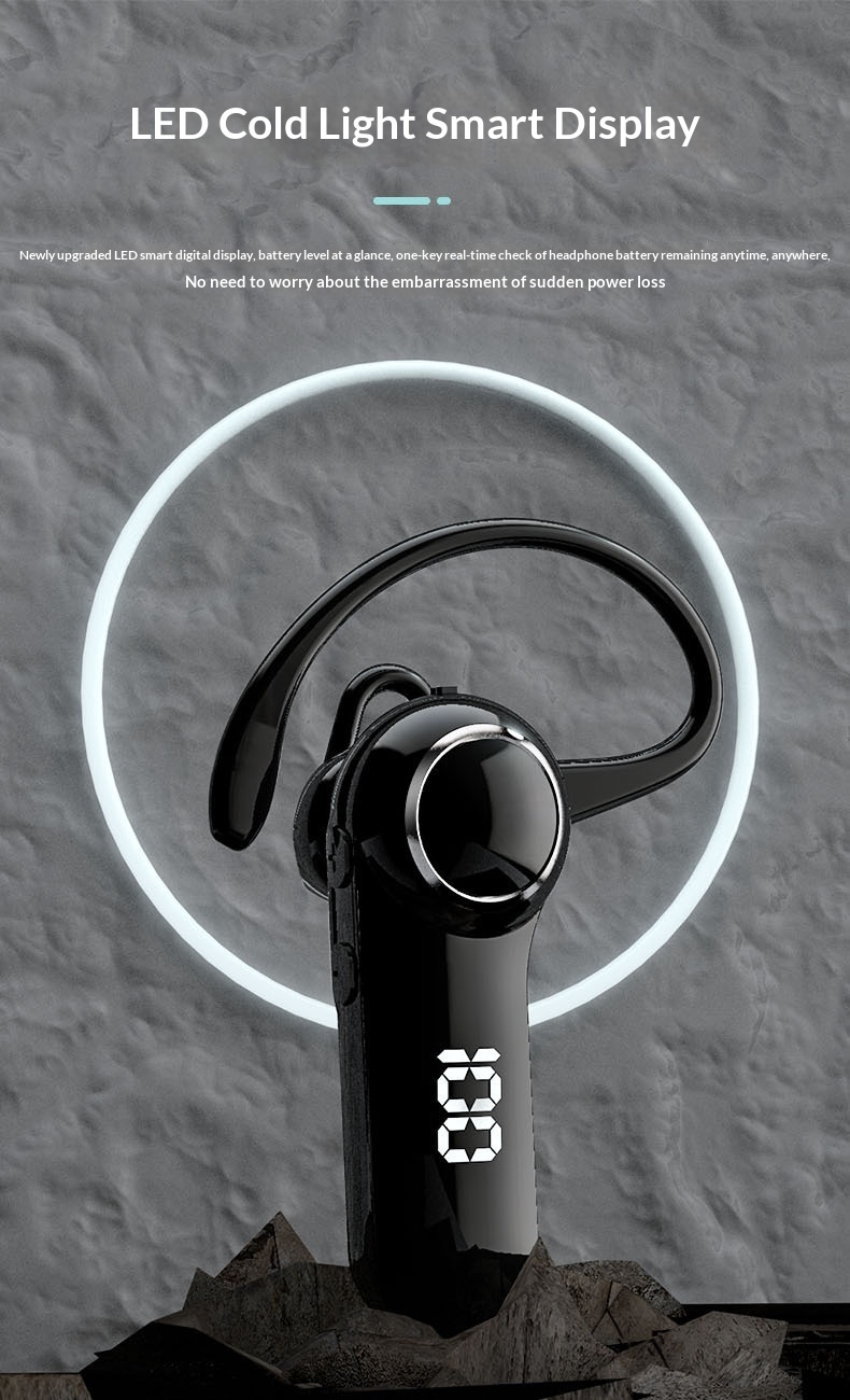 Mini coche deportivo con tecnología Bluetooth inalámbrica negra y duración de espera ultralarga, ideal para negocios y de gran venta transfronteriza._voghion.com