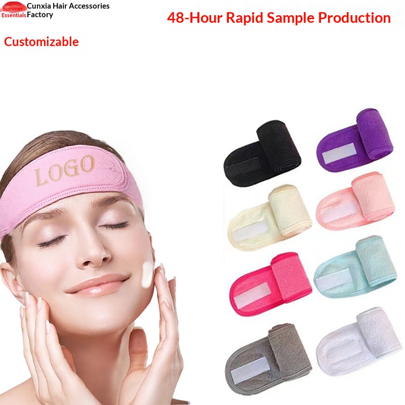 Surge European And American Style Makeup Face Washing Headband Breathable Double Layer Postpartum Sports Sweat-Absorbing Magic_voghion.com