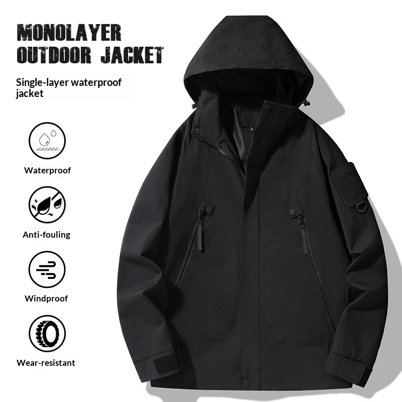 BOY BOY BOY Cuckoo Deer Single Layer Jacket Men's Windproof Autumn Winter New Outdoor Functional Coat Women's Trendy Brand_voghion.com