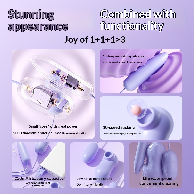 luckyqqyp Mystery Purple For Women Masturbator Vibrator Adult Sex Toys 300/Box_voghion.com