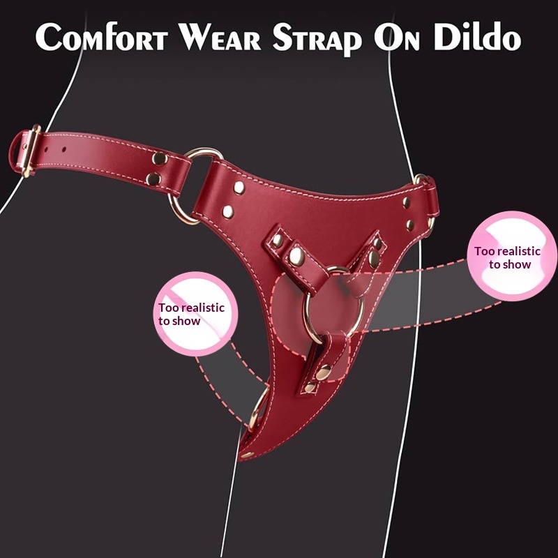 luckyqqyp Lesbian Products For Women, Dual-use Wearable Masturbation Dildo Pants, Erotic Underwear SM Props_voghion.com