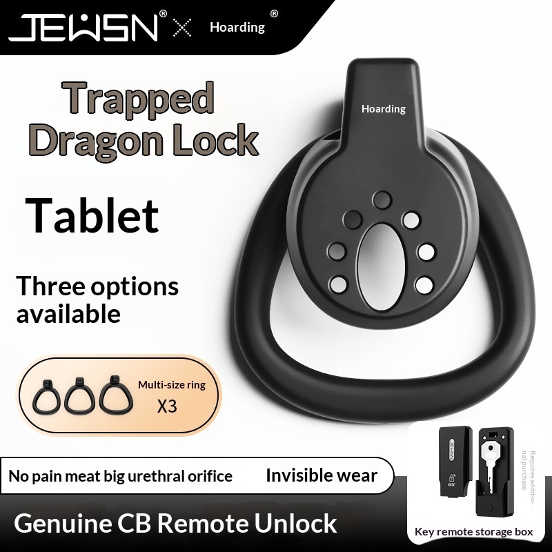 luckyqqyp Jiuxing Sleep Dragon Tablet Series Male CB Remote Control Masturbation Chastity Lock SM Toys Adult Products For Men_voghion.com