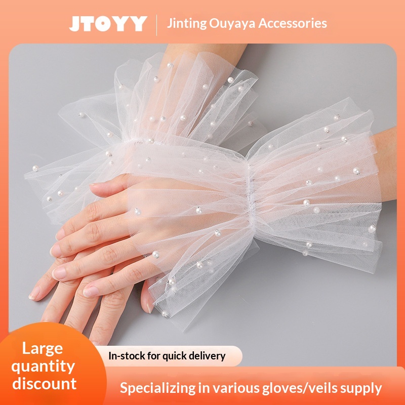 Lillian Spitzen-Perlenarmband – Brautkleid, modisches, leichtes Accessoire für Damen_voghion.com