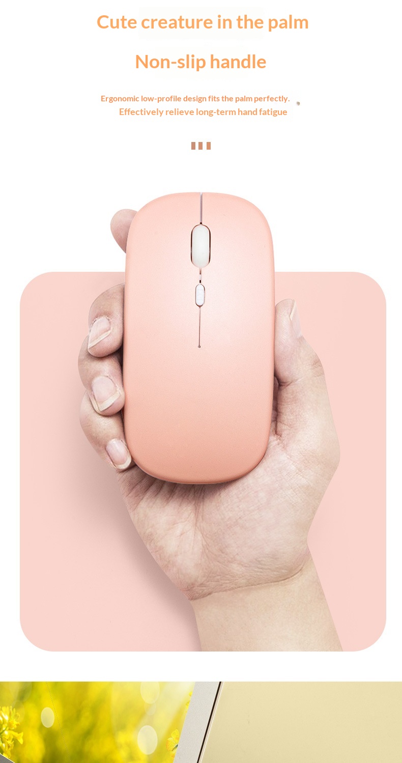 Digitex Digitex Wireless Bluetooth Mouse Compatible With IPad Phone Tablet Keyboard 2.4G USB Dual Single Mode Silent Charging Model_voghion.com