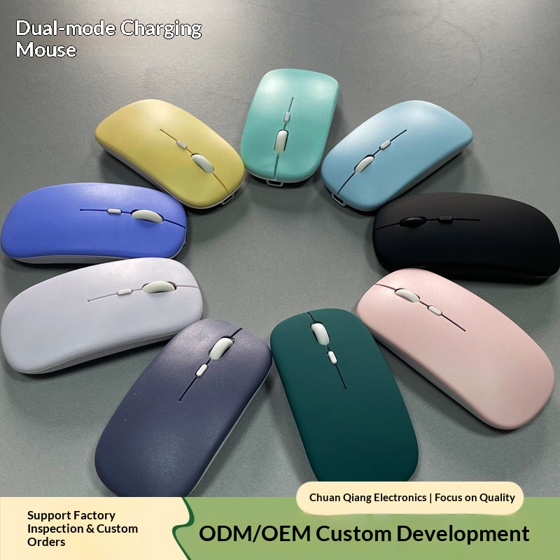 Digitex Digitex Wireless Bluetooth Mouse Compatible With IPad Phone Tablet Keyboard 2.4G USB Dual Single Mode Silent Charging Model_voghion.com