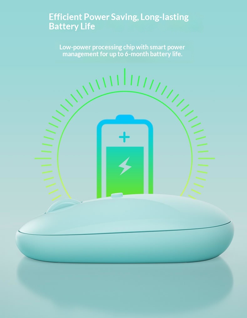 Digitex Digitex BOW Bluetooth Dual-Mode Wireless Mouse Silent Rechargeable Compatible With IPad Tablet Phone Three-Mode Ergonomic Design_voghion.com