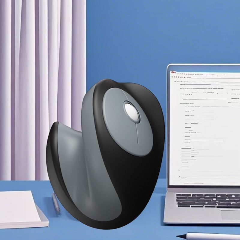 Digitex Cross-border Hot Selling Ergonomic Dual Mode Three Channel Silent Vertical Wireless Mouse In Stock_voghion.com