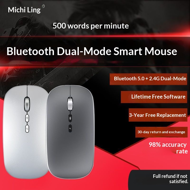 Digitex ist kompatibel mit der Huawei AI Smart Wireless Voice Mouse und bietet Funktionen wie Sprechen, Tippen, Übersetzen, Steuern, Bluetooth und drei Modi._voghion.com