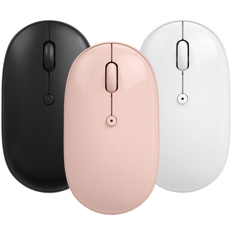 Digitex Digitex BOW Bluetooth Dual-Mode Wireless Mouse Silent Rechargeable Compatible With IPad Tablet Phone Three-Mode Ergonomic Design_voghion.com