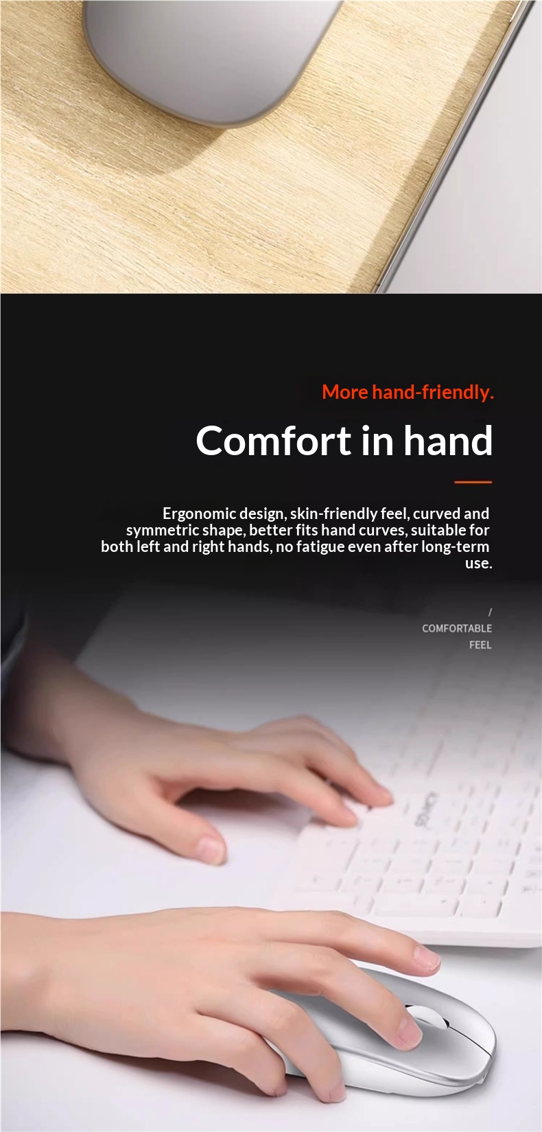 Digitex Digitex Wireless Charging Bluetooth Dual Mode Office Laptop Mouse Smart Silent Tablet Input_voghion.com