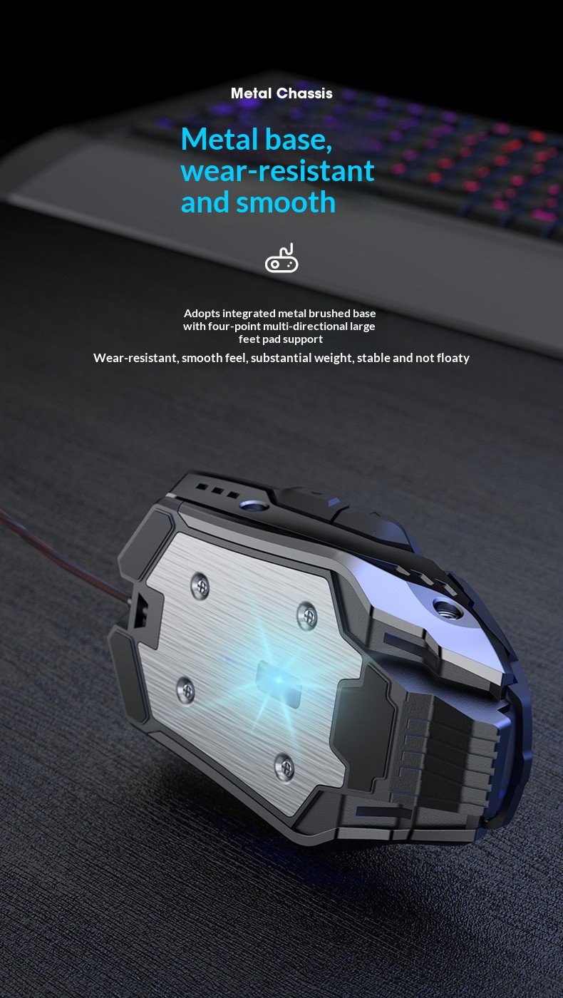 Digitex Digitex AOC GM110 Mechanische bedrade USB-desktopmuis, specifiek voor PUBG._voghion.com