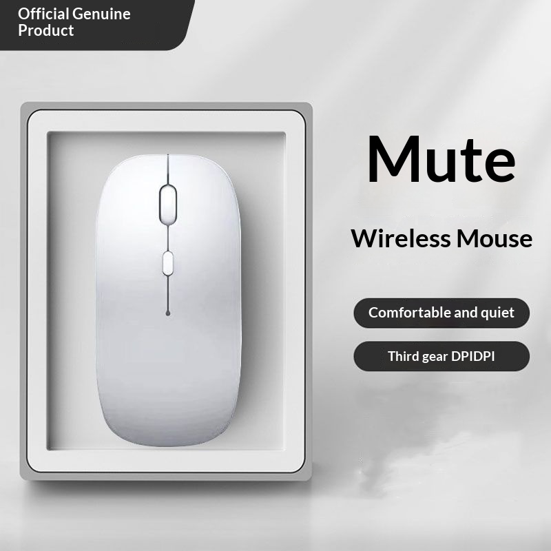 Digitex Digitex Mouse Wireless Bluetooth Silent Rechargeable Desktop Computer Laptop Tablet Office Gaming Universal Lightweight_voghion.com