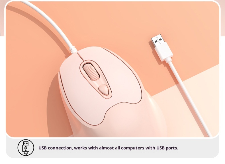 Digitex Digitex New Private Model Typec Interface Silent Button Wired Gaming Mouse_voghion.com