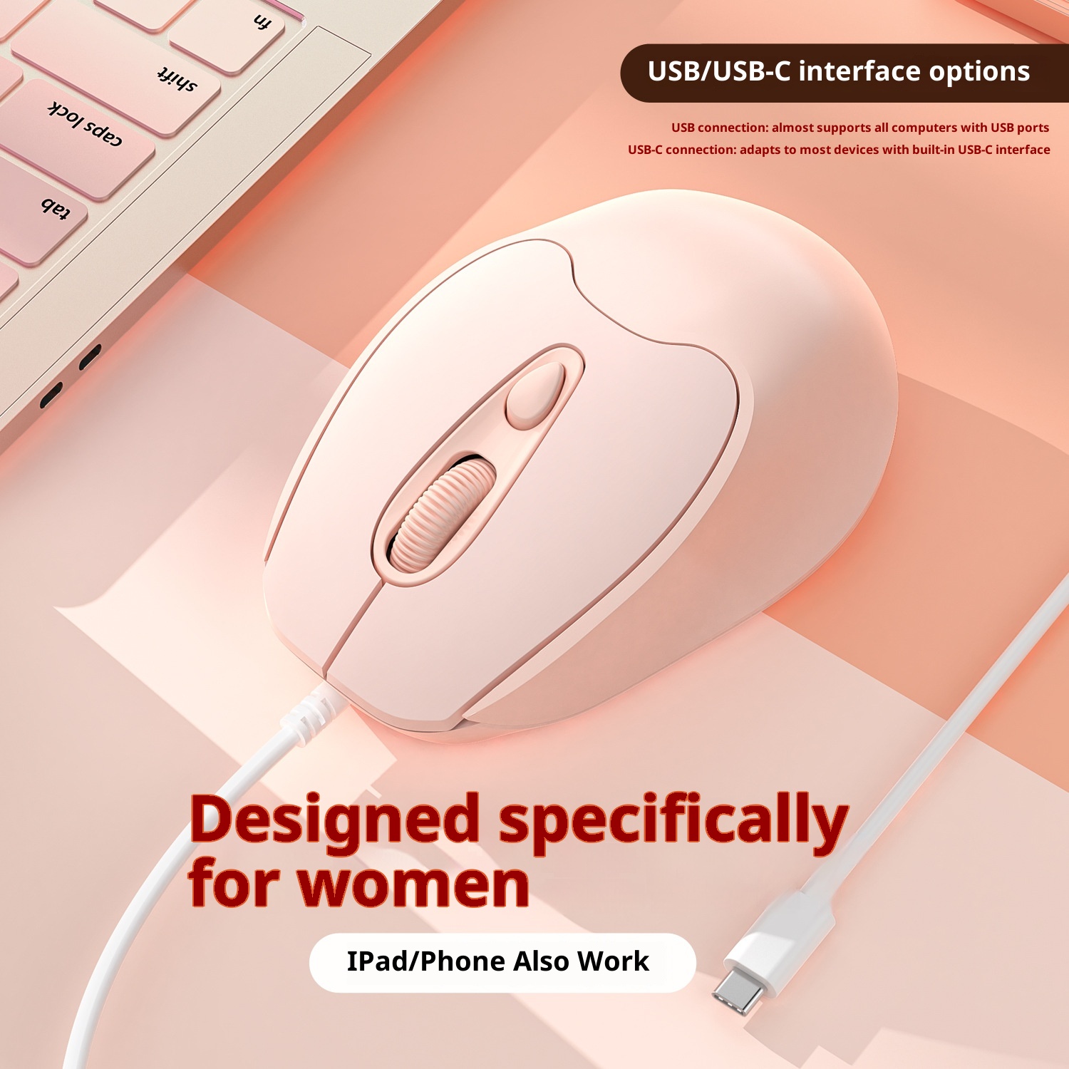 Digitex Digitex New Private Model Typec Interface Silent Button Wired Gaming Mouse_voghion.com