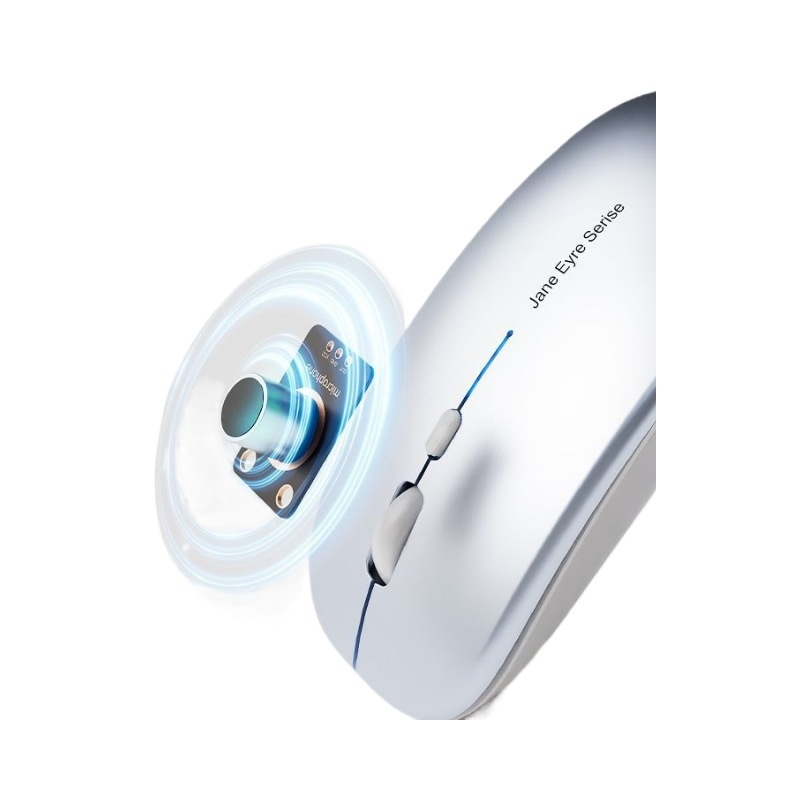 Digitex Digitex Forerunner AI Typing Mouse Wireless Bluetooth Smart Input Translation Rechargeable Office Silent Voice Control_voghion.com