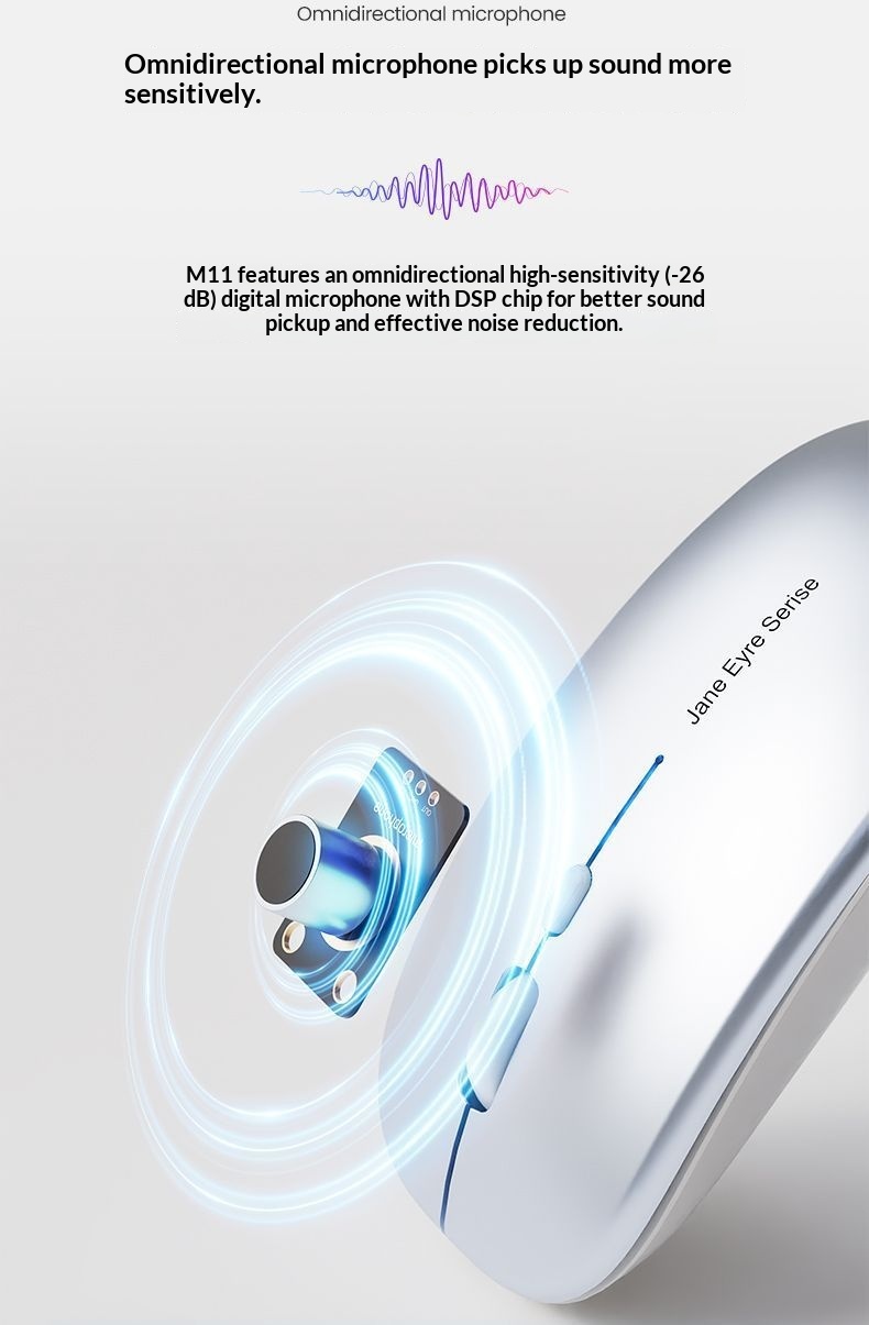 Digitex Digitex Forerunner AI Typing Mouse Wireless Bluetooth Smart Input Translation Rechargeable Office Silent Voice Control_voghion.com