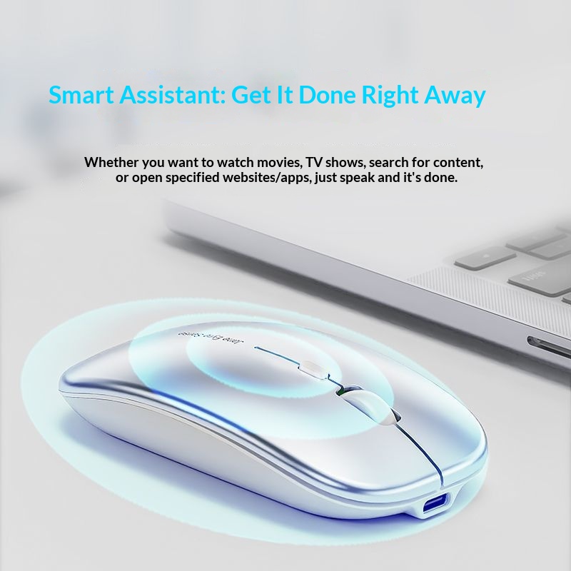 Digitex Digitex Forerunner AI Typing Mouse Wireless Bluetooth Smart Input Translation Rechargeable Office Silent Voice Control_voghion.com