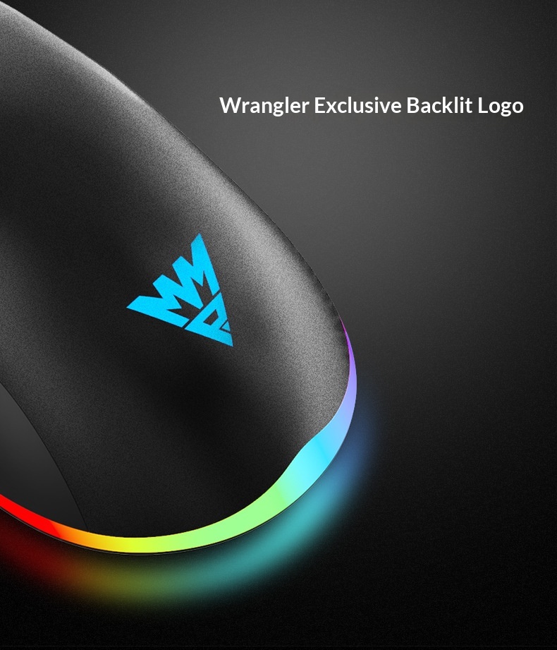 Souris de bureau/gaming Digitex Wrangler M1 Silent, rétroéclairée, mécanique, pour ordinateur portable avec programmation macro_voghion.com