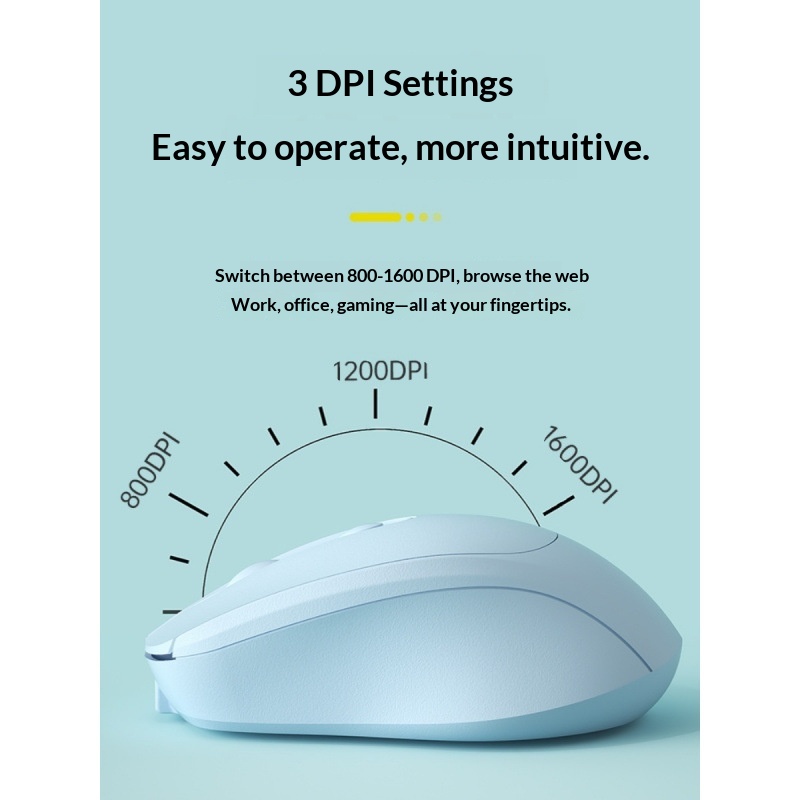 Digitex Digitex Mouse Computer Office Laptop Tablet Universal Bluetooth Wireless Charging Portable Gaming_voghion.com