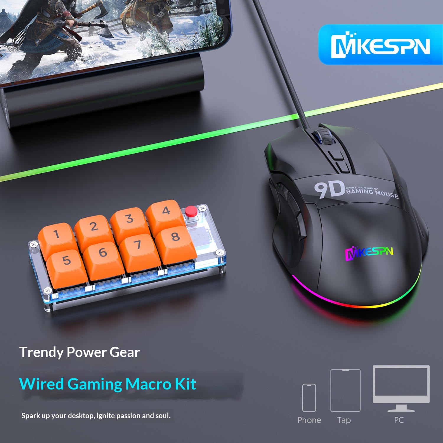 Digitex Digitex Ro Definition Single-Handed Small Keyboard Gaming Set One-Piece Minimum Order Computer Accessories_voghion.com