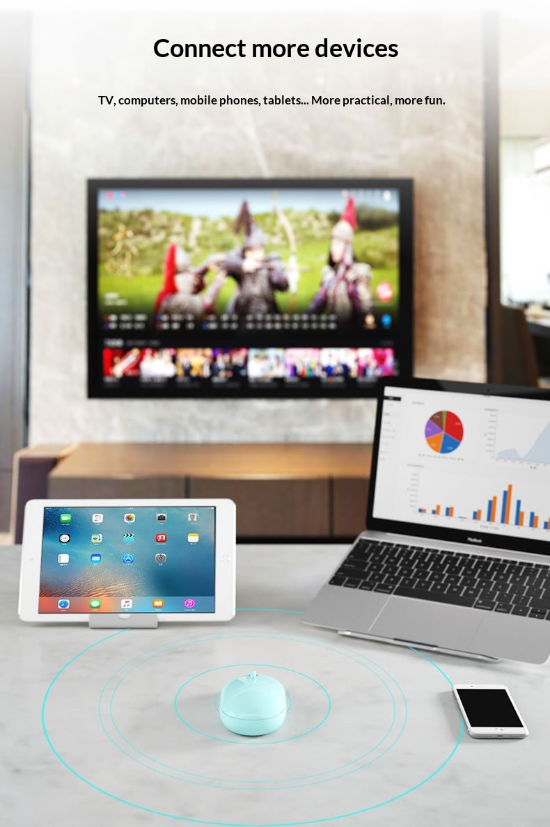 Digitex Digitex BOW Bluetooth Dual-Mode Wireless Mouse Silent Rechargeable Compatible With IPad Tablet Phone Three-Mode Ergonomic Design_voghion.com