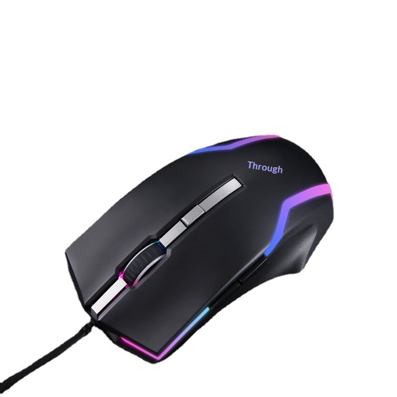 Souris de bureau/gaming Digitex Wrangler M1 Silent, rétroéclairée, mécanique, pour ordinateur portable avec programmation macro_voghion.com