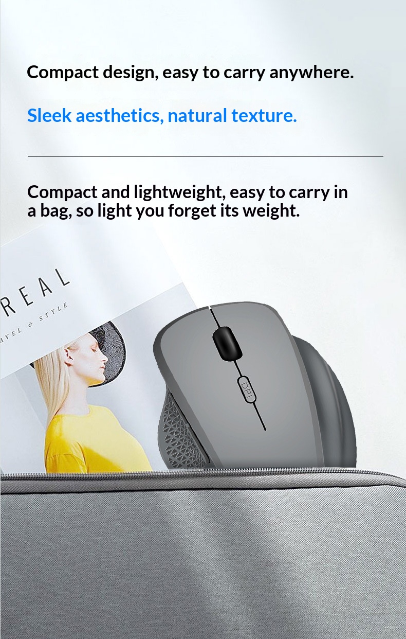 Digitex Digitex X4 Private Model Wireless Bluetooth Mouse Rechargeable Dual Mode Export Vertical Ergonomic_voghion.com