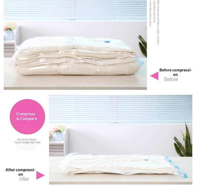 Lillian Single Pack Large Vacuum Compression Quilt Clothes Packing Organizer Dustproof Storage Bag_voghion.com