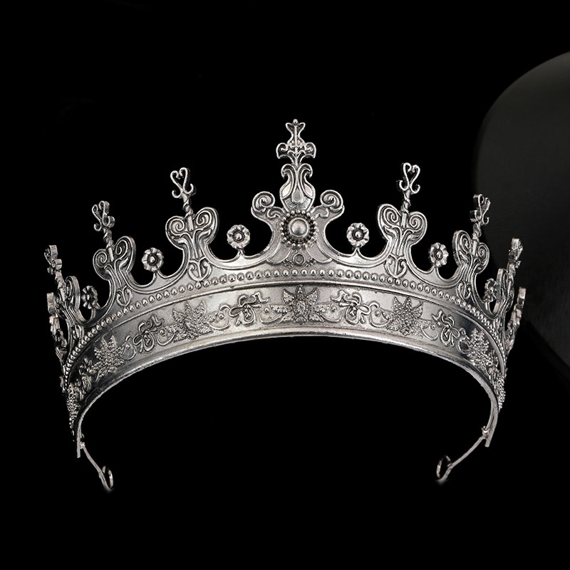 Lillian Cross-Border – Bestseller: Herren-Haarschmuck „Queen“ – Braut-Kopfschmuck – Unisex-Dekorationskrone_voghion.com