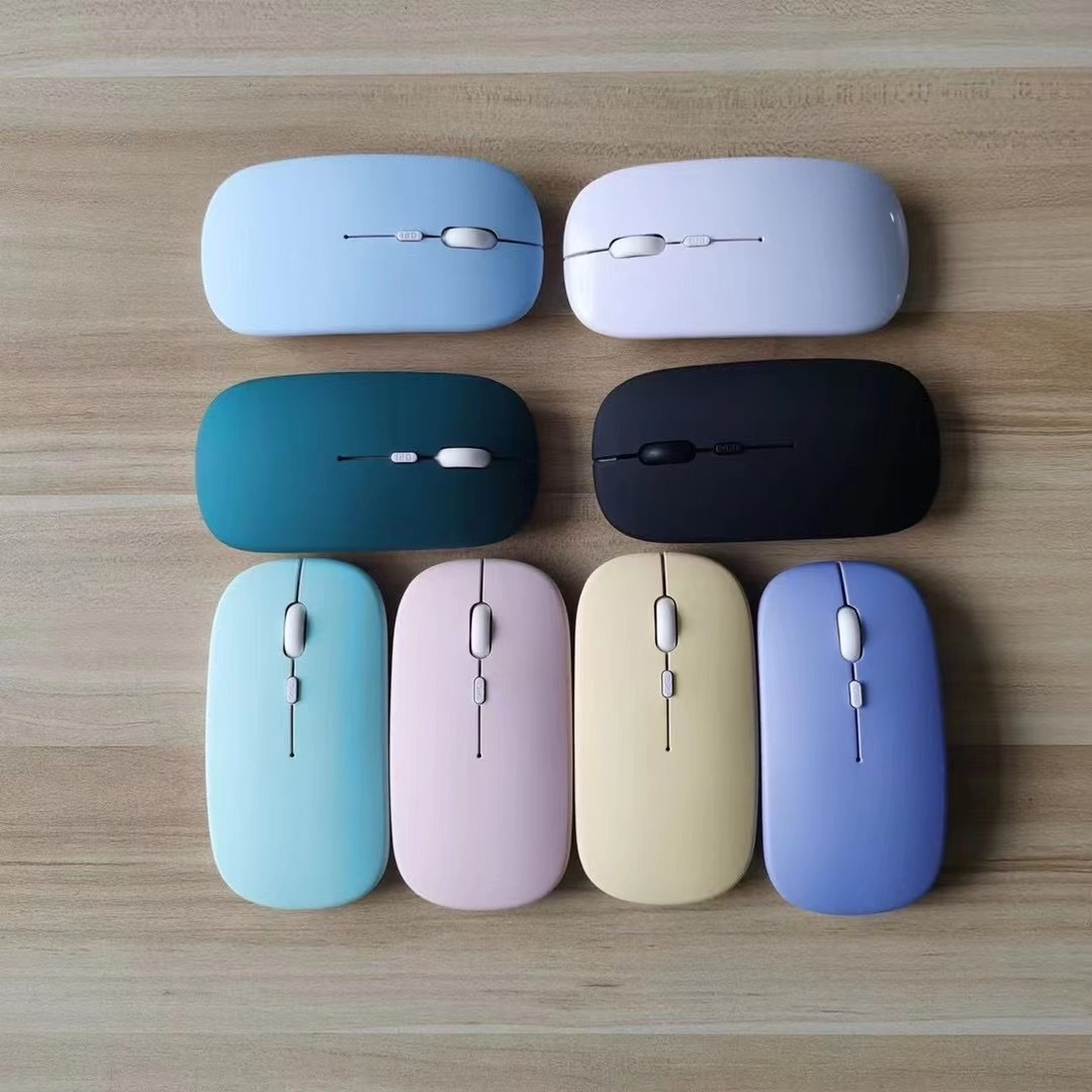 Digitex Aron Color Kabelloses Laden im Dual-Modus Kompatibel mit iPad, Smartphone, Laptop, Büro Leise Bluetooth-Maus_voghion.com