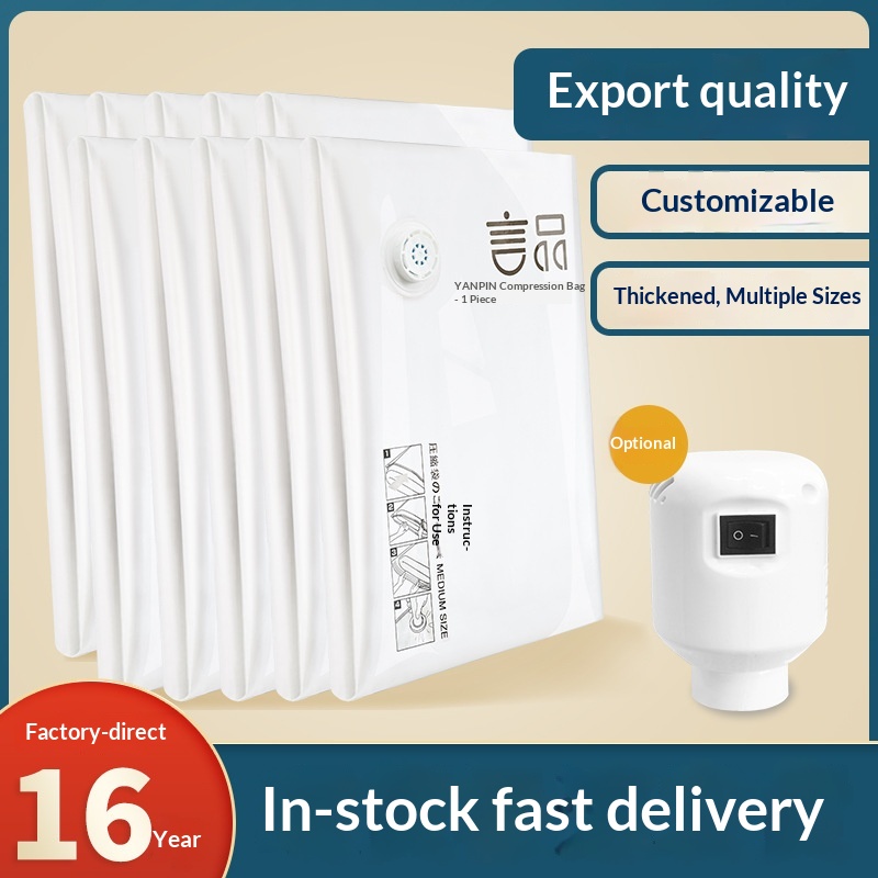 Lillian In Stock Vacuum Compression Wholesale Air Extraction Clothes Packing Organizer Household Quilt Down Jacket Storage Bags_voghion.com