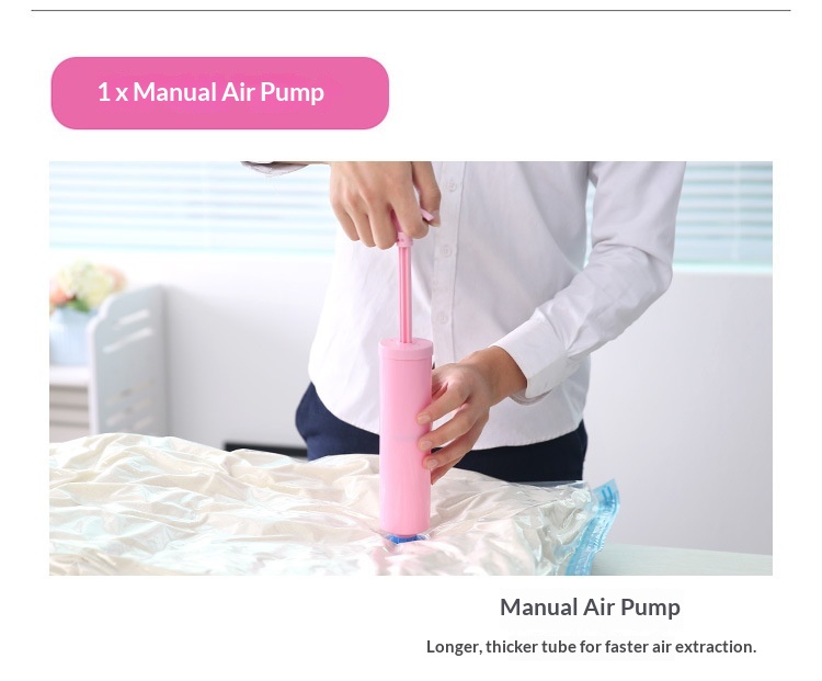 Lillian Single Pack Large Vacuum Compression Quilt Clothes Packing Organizer Dustproof Storage Bag_voghion.com