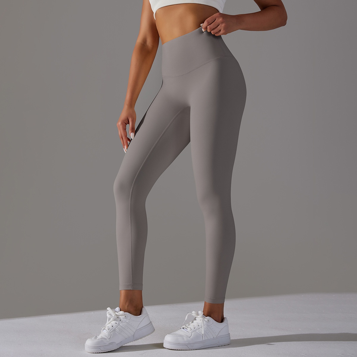 Clearance Cloud Feel Warm Fleece Thickened Sports Running Fitness Leggings Autumn Winter Yoga High Waist Long Pants_desvips.com