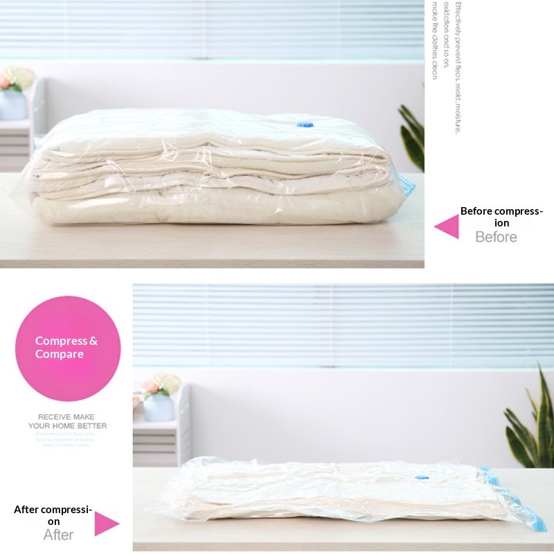 Lillian Single Pack Large Vacuum Compression Quilt Clothes Packing Organizer Dustproof Storage Bag_voghion.com