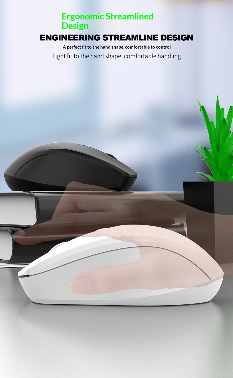 Digitex Digitex LIMEIDE Lime Q1 draadloze 2.4G USB-muis voor laptop en desktopcomputer_voghion.com