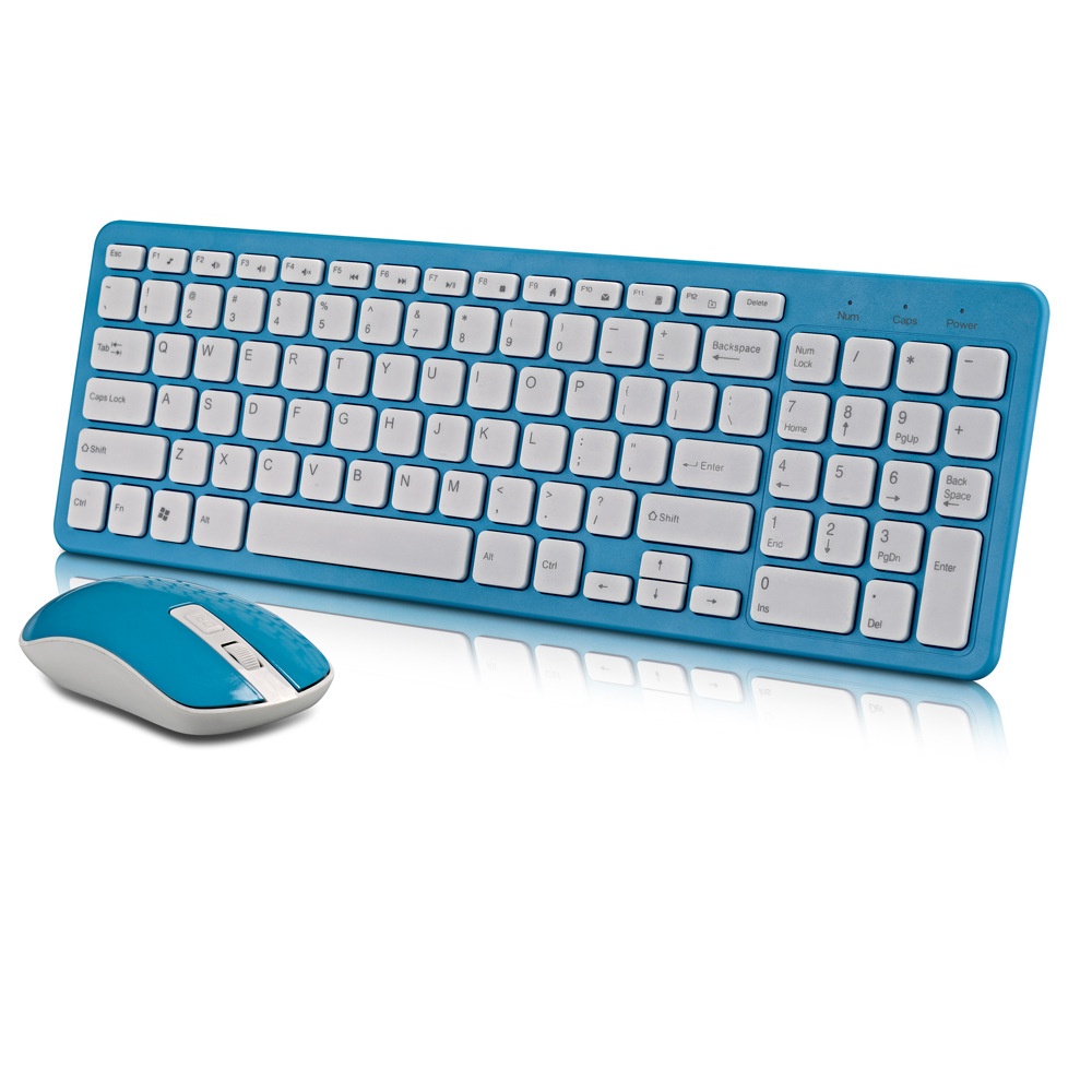 Digitex Digitex GKM520 Colorful Smart Power-Saving For Home Office Business Wireless Keyboard And Mouse Set_voghion.com