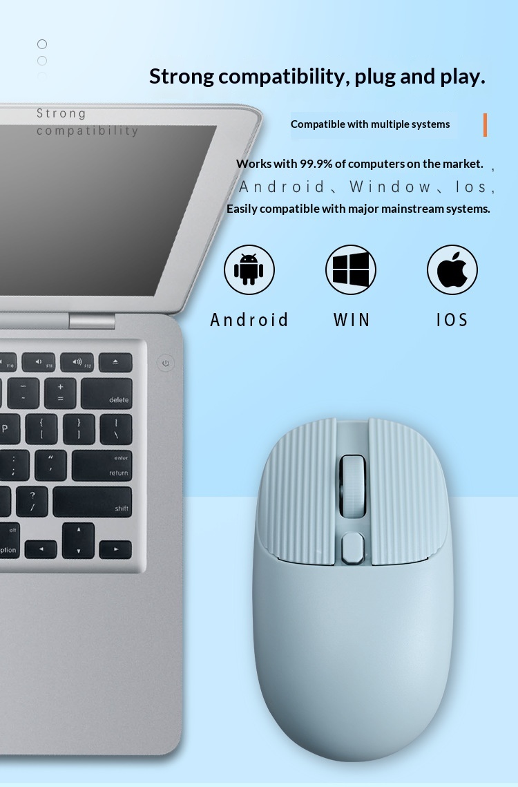 Digitex Digitex Nieuwe mini-laptop draadloze draagbare muis voor op kantoor_voghion.com