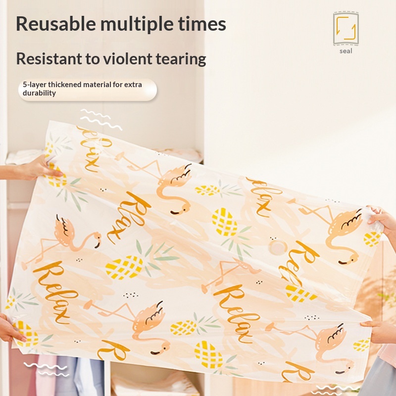 Lillian Home Dormitory Compression Thickened Multi-Specification Quilt Clothes Storage Vacuum Bags_voghion.com