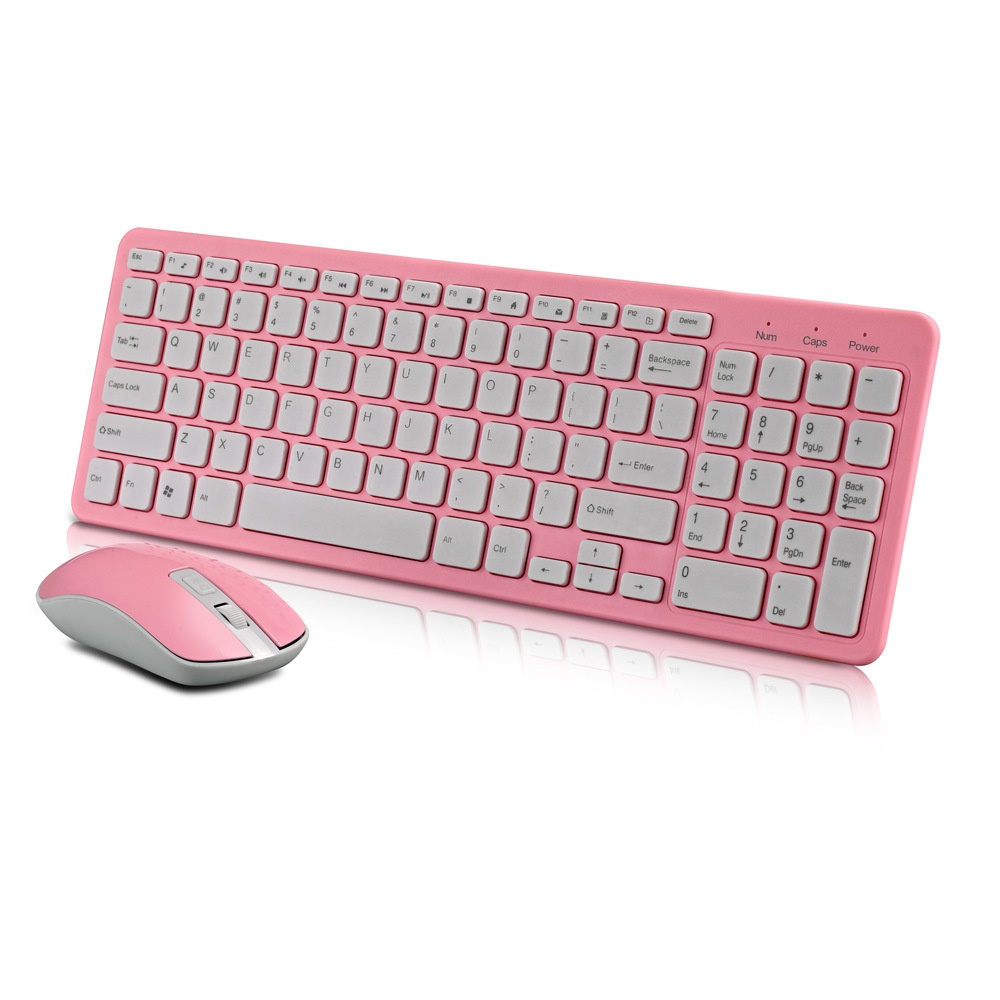 Digitex Digitex GKM520 Colorful Smart Power-Saving For Home Office Business Wireless Keyboard And Mouse Set_voghion.com