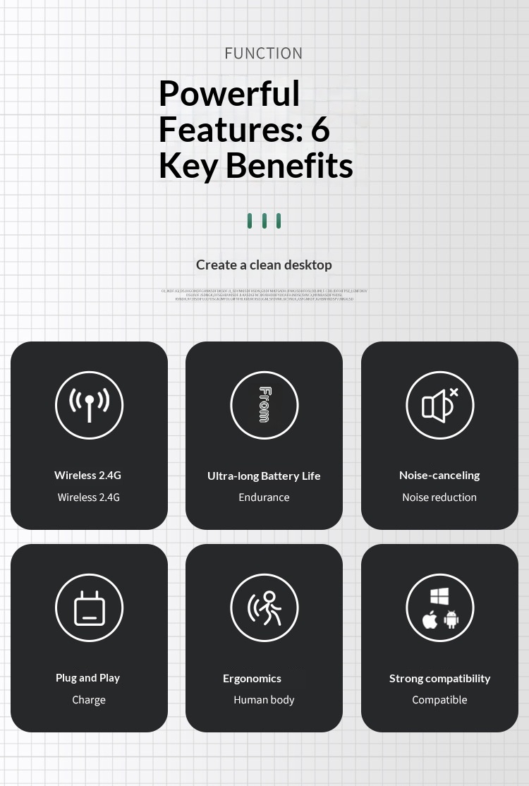 Digitex 125 Auflösung, wiederaufladbare, kabellose 2,4-GHz-Maus mit USB-C-Anschluss, ergonomisch und leise fürs Büro_voghion.com