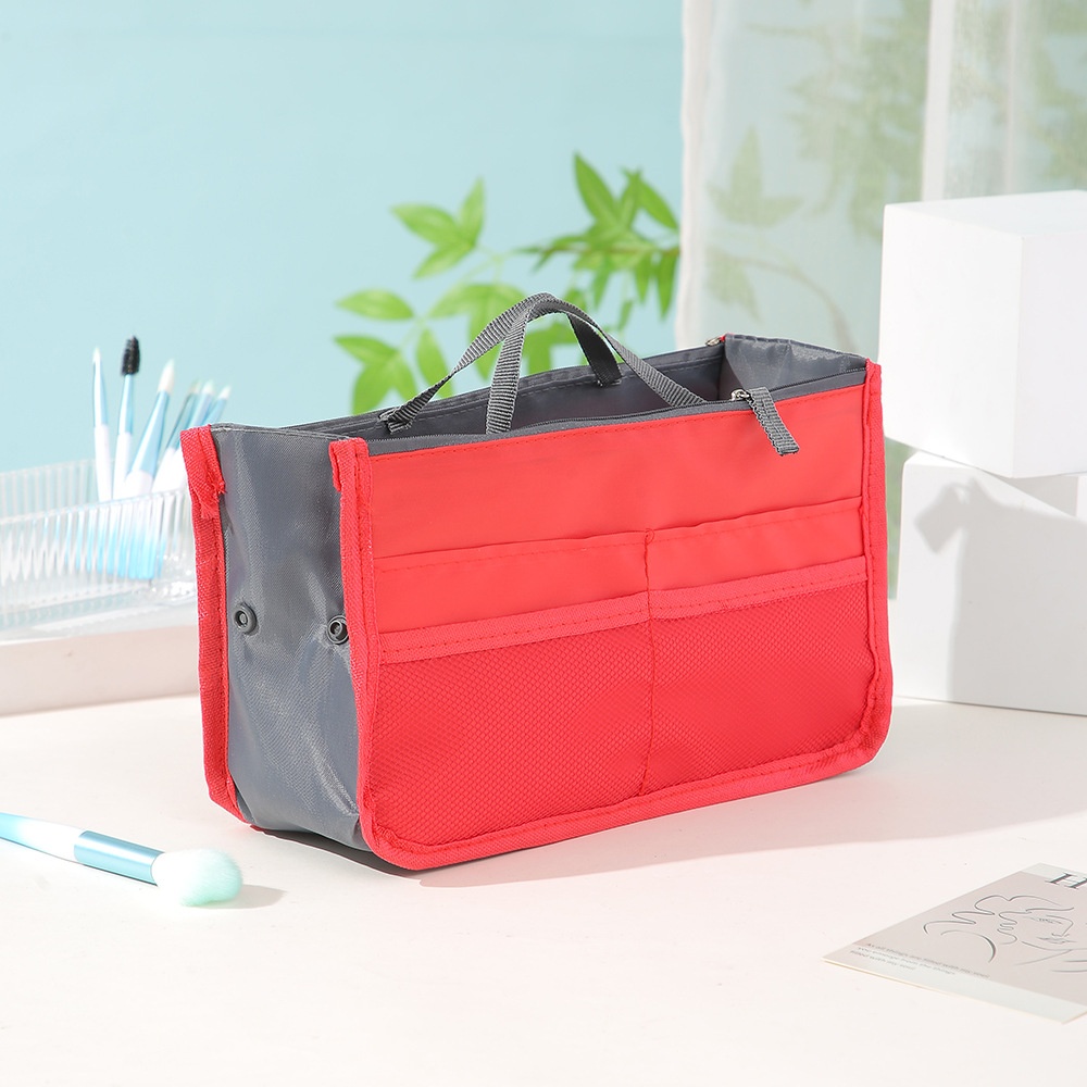 Lillian Portable Lightweight Large Capacity Makeup Double Zipper Thickened Toiletry Multi-Functional Data Cable Storage Bag_voghion.com