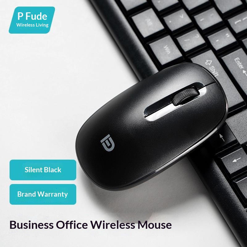 Digitex Digitex Fude E311 Wireless Mouse Desktop Computer Laptop Power-saving Portable Office 2.4 Black And White Home USB_voghion.com