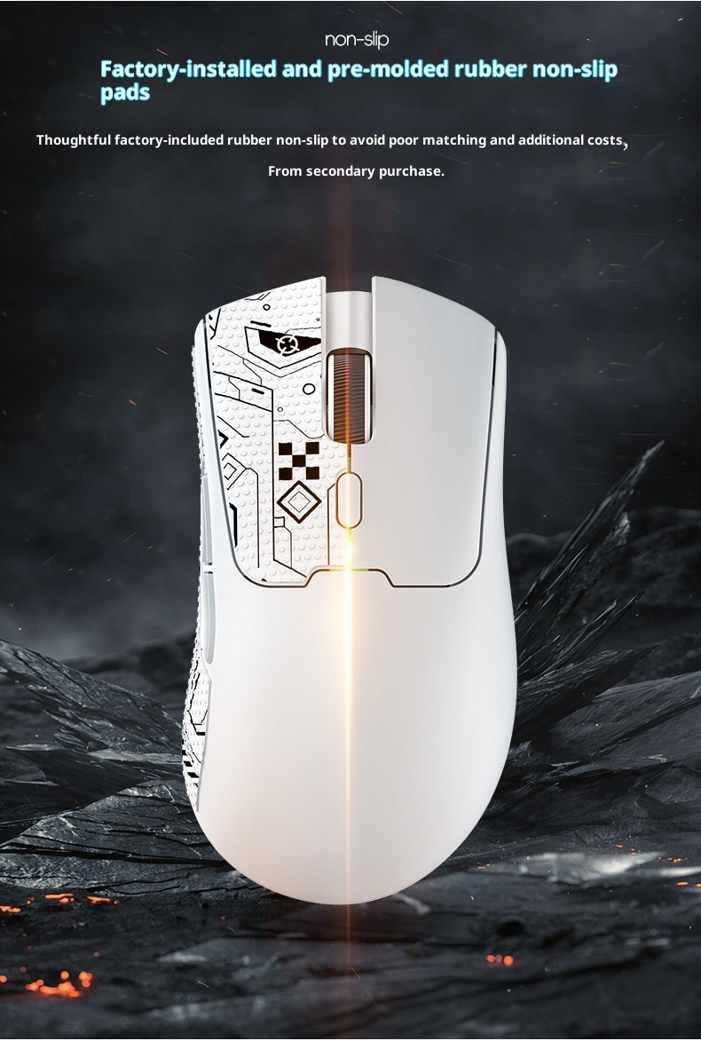 Digitex Digitex Silver Eagle G20 Bluetooth Wireless Three-Mode Lightweight Mouse Gaming E-Sports Desktop Computer RGB Wired_voghion.com
