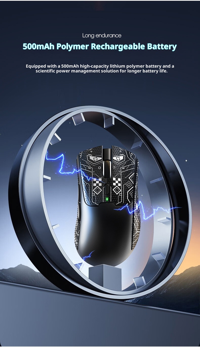 Digitex Digitex Silver Eagle G20 Bluetooth Wireless Three-Mode Lightweight Mouse Gaming E-Sports Desktop Computer RGB Wired_voghion.com