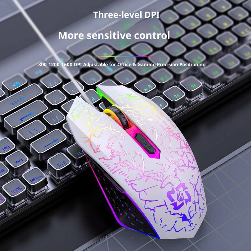 Digitex Digitex New Wrangler Wireless Computer Accessories USB Colorful Glowing Gaming Mouse Factory Wholesale_voghion.com