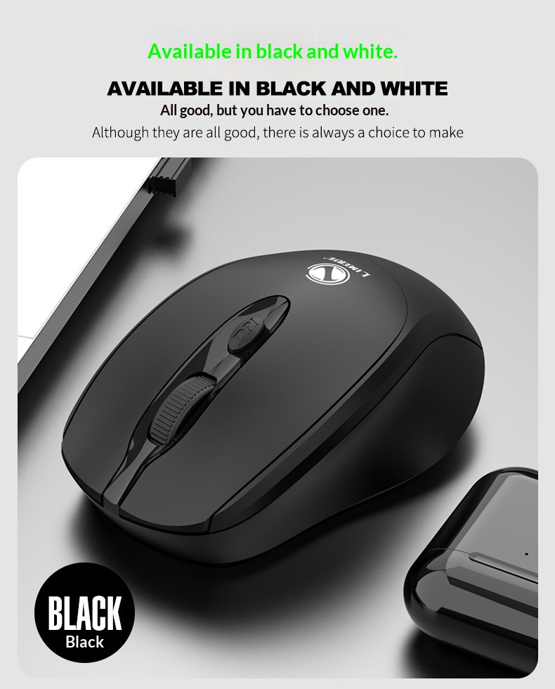 Digitex Digitex LIMEIDE Lime Q1 draadloze 2.4G USB-muis voor laptop en desktopcomputer_voghion.com